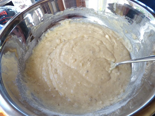 banana bread batter