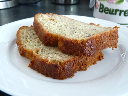 banana bread slice