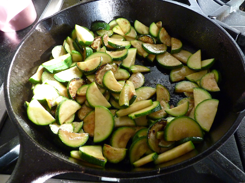 sauteed zucchini