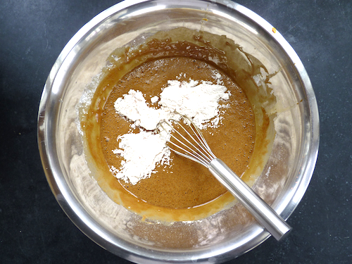 add dry ingredients in batches