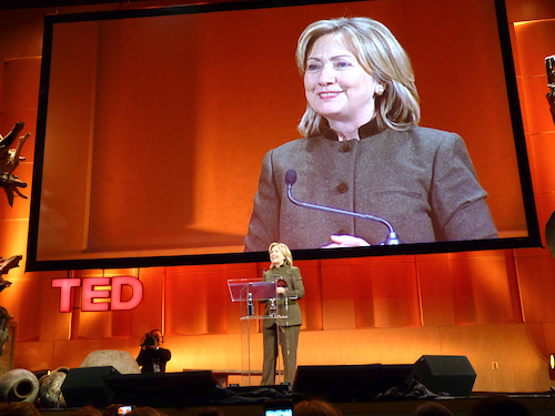 hillary clinton at tedwomen