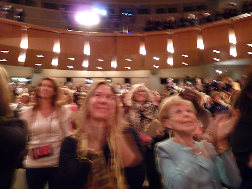 standing ovation