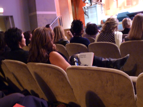 donna karan in audience