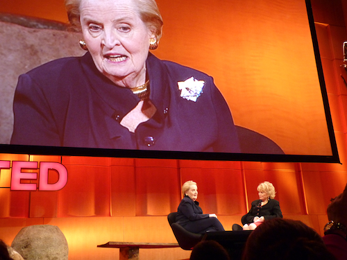 madeleine albright and pat mitchell