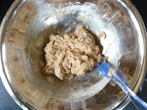 sticky dough