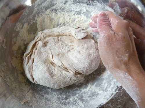 kneading dough