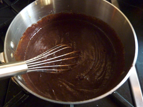 chocolate melted