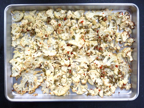 roasted cauliflower