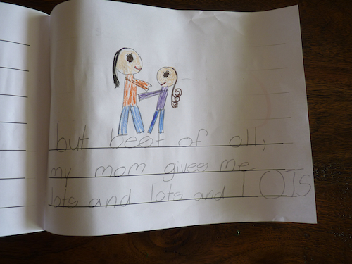 first grader card