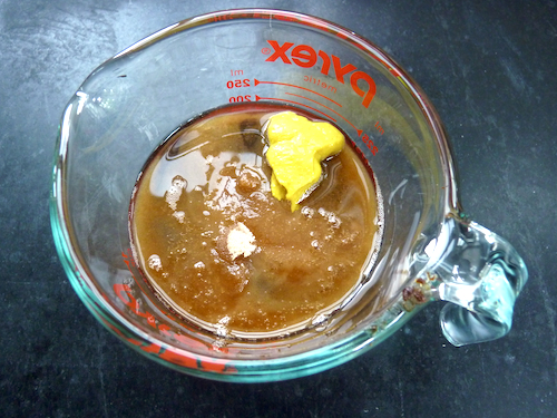 brown sugar vinegar mustard