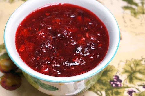 cranberry orange sauce