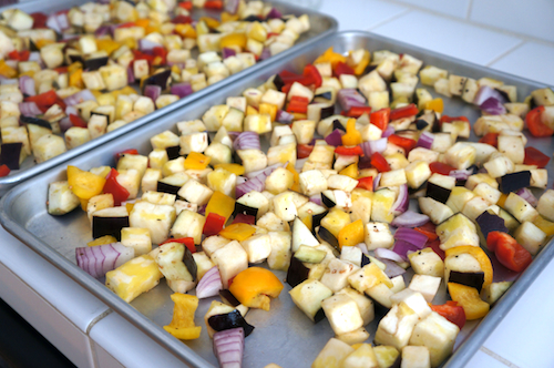vegetables for roasting