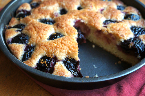 plum torte