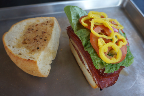vincenzo's sandwich assembly