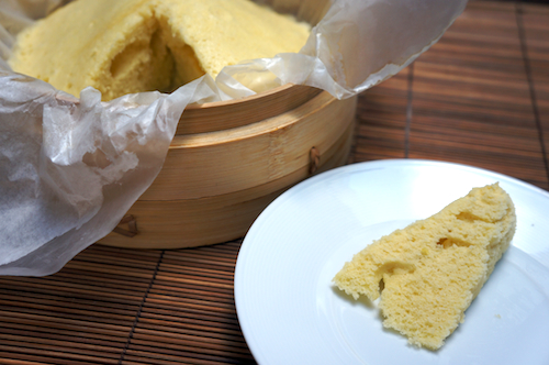 steamed sponge cake